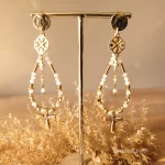BOUCLES SACRE XL NACRE - H25