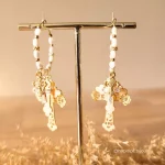 BOUCLES SACRE NACRE - H25