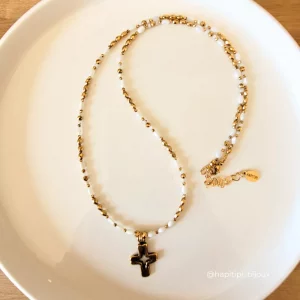 COLLIER SACRE NACRE - H25