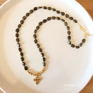 COLLIER SACRE PYRITE - H25